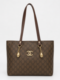 Brown Monogram Luxury Tote Bag