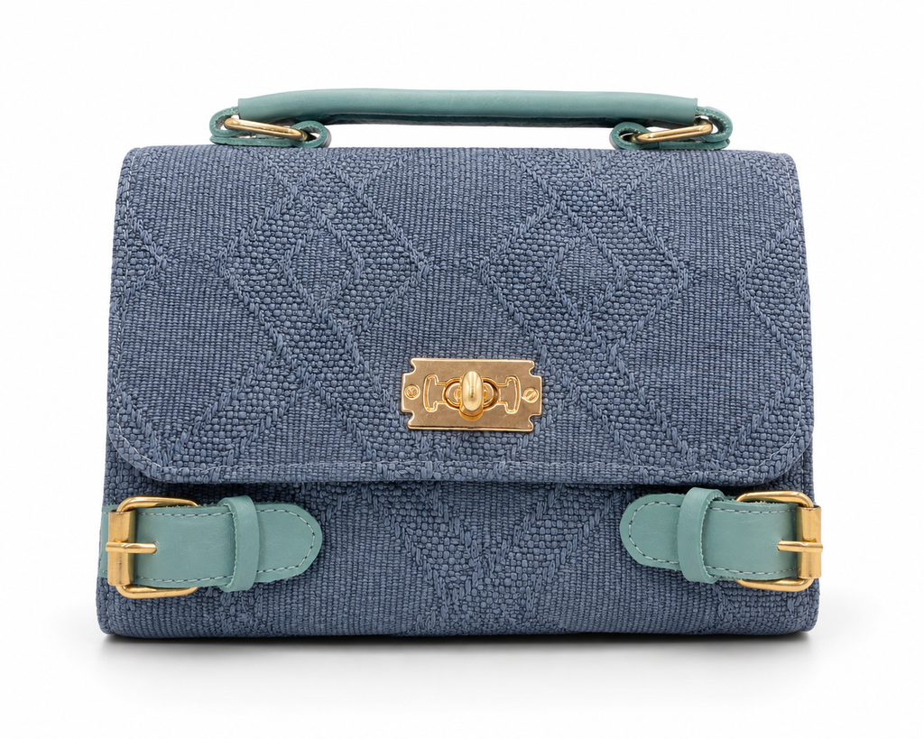 Stylish Blue Crossbody Bag
