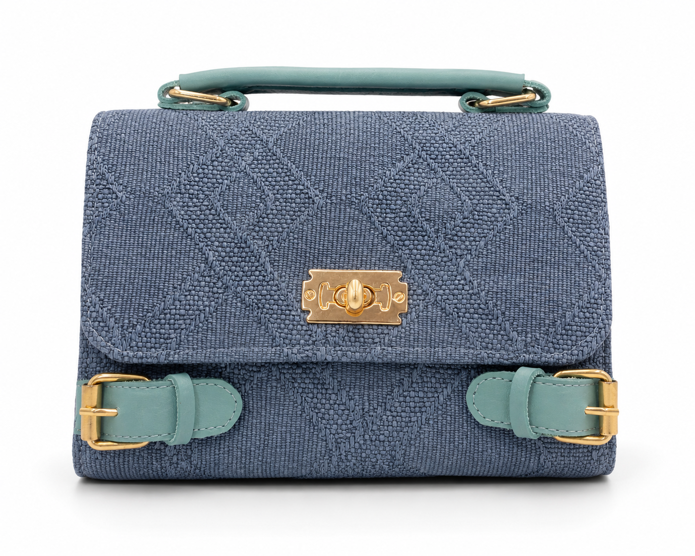 Stylish Blue Crossbody Bag